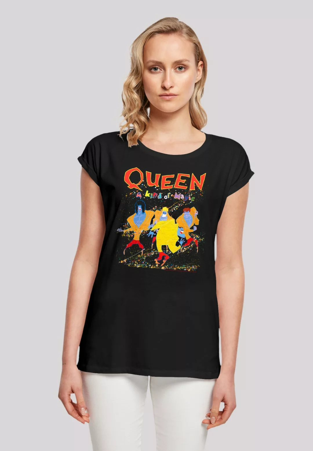 F4NT4STIC T-Shirt "Queen Rock Band A Kind Of Magic", Premium Qualität günstig online kaufen