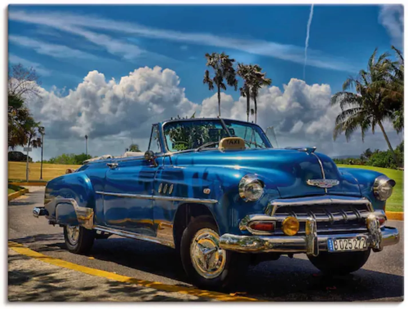 Artland Wandbild »Havanna Flair«, Auto, (1 St.), als Alubild, Outdoorbild, günstig online kaufen