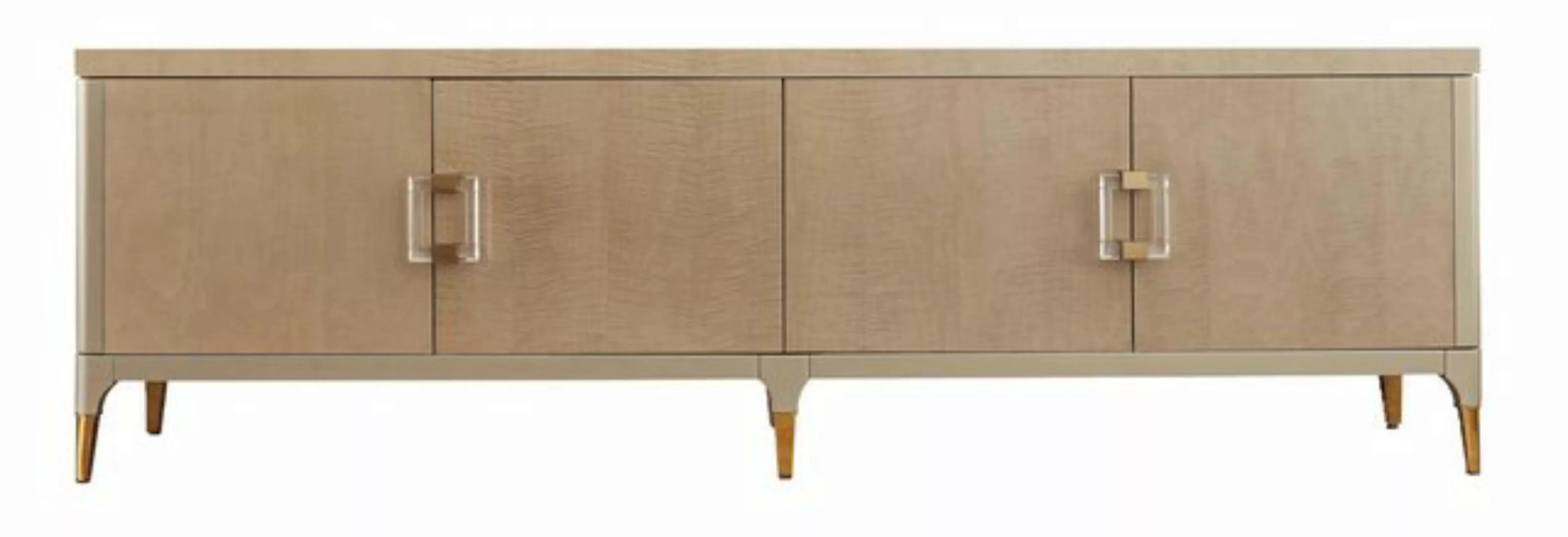 Xlmoebel TV-Schrank Luxuriöses RTV-Sideboard-Schrank-Kommode-Set mit niedri günstig online kaufen