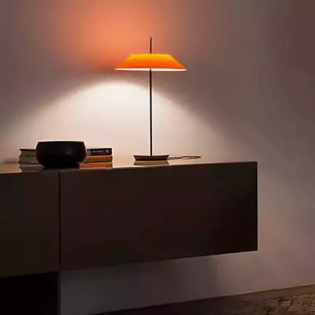 Vibia Mayfair 5500 Tischleuchte LED, graphit/grün günstig online kaufen