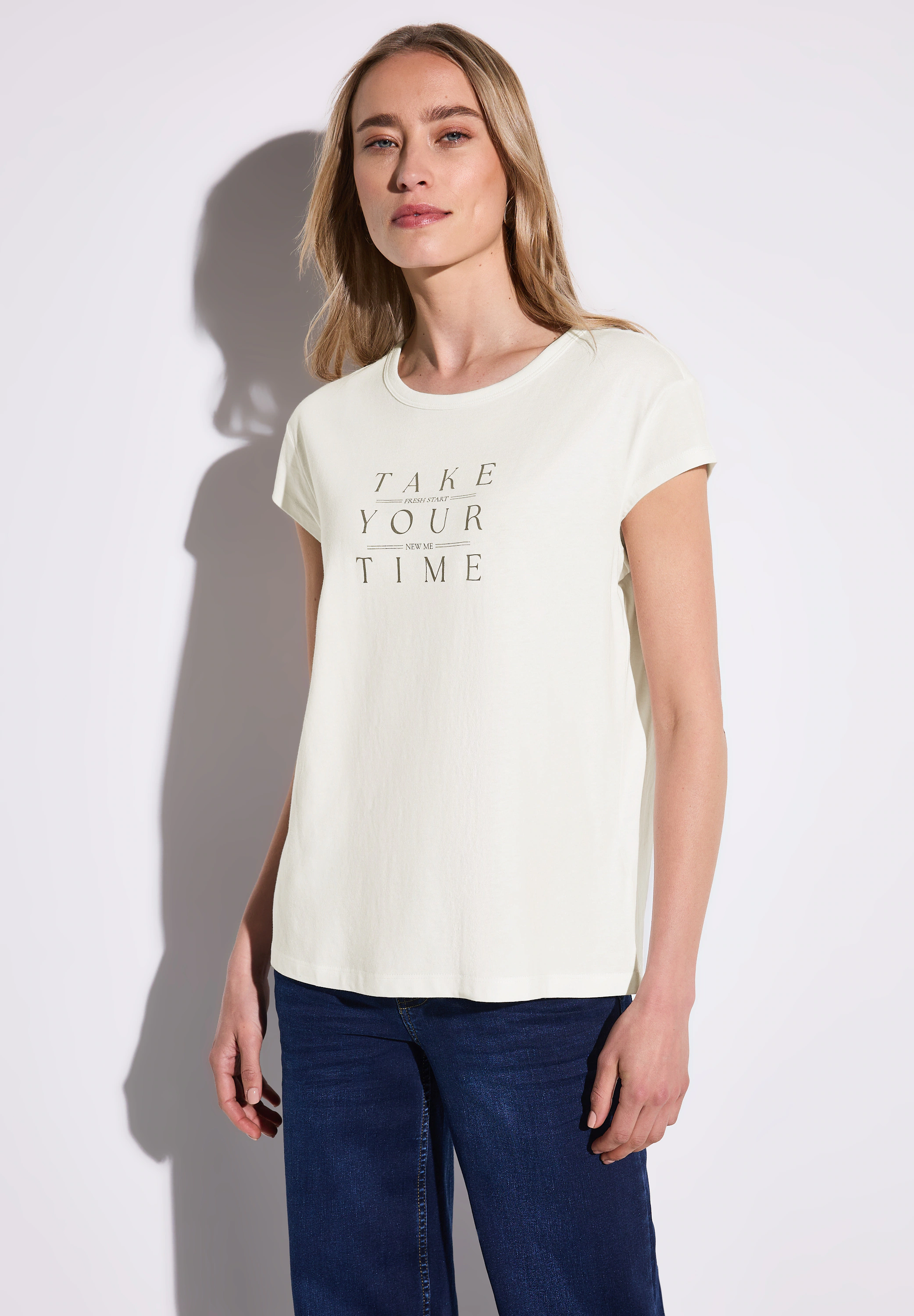 STREET ONE T-Shirt, mit Rundhalsausschnitt günstig online kaufen
