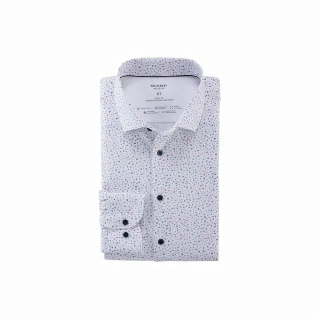 OLYMP Langarmhemd fuchsia (1-tlg) günstig online kaufen