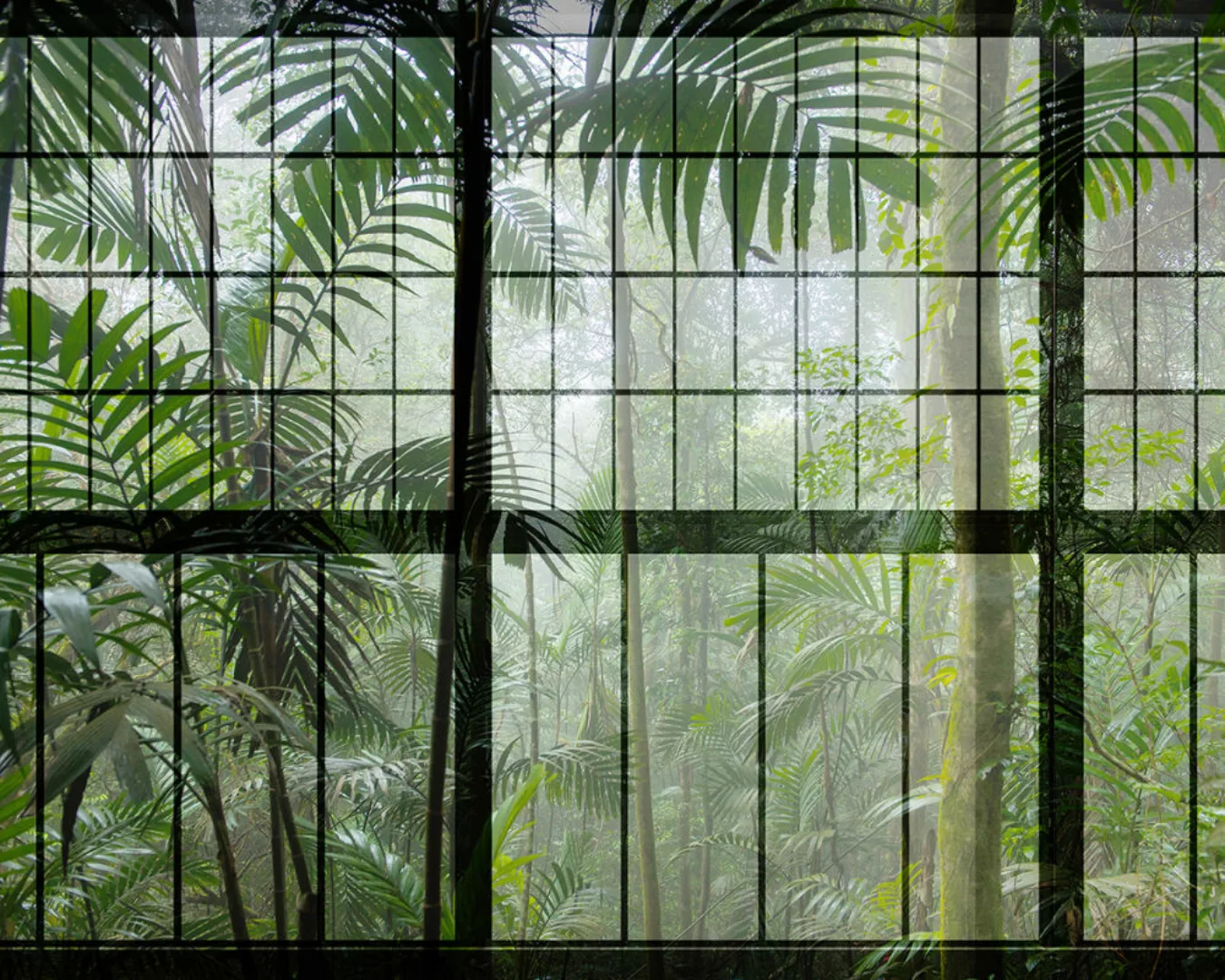 Fototapete "rainforest 1" 4,00x2,70 m / Glattvlies Perlmutt günstig online kaufen
