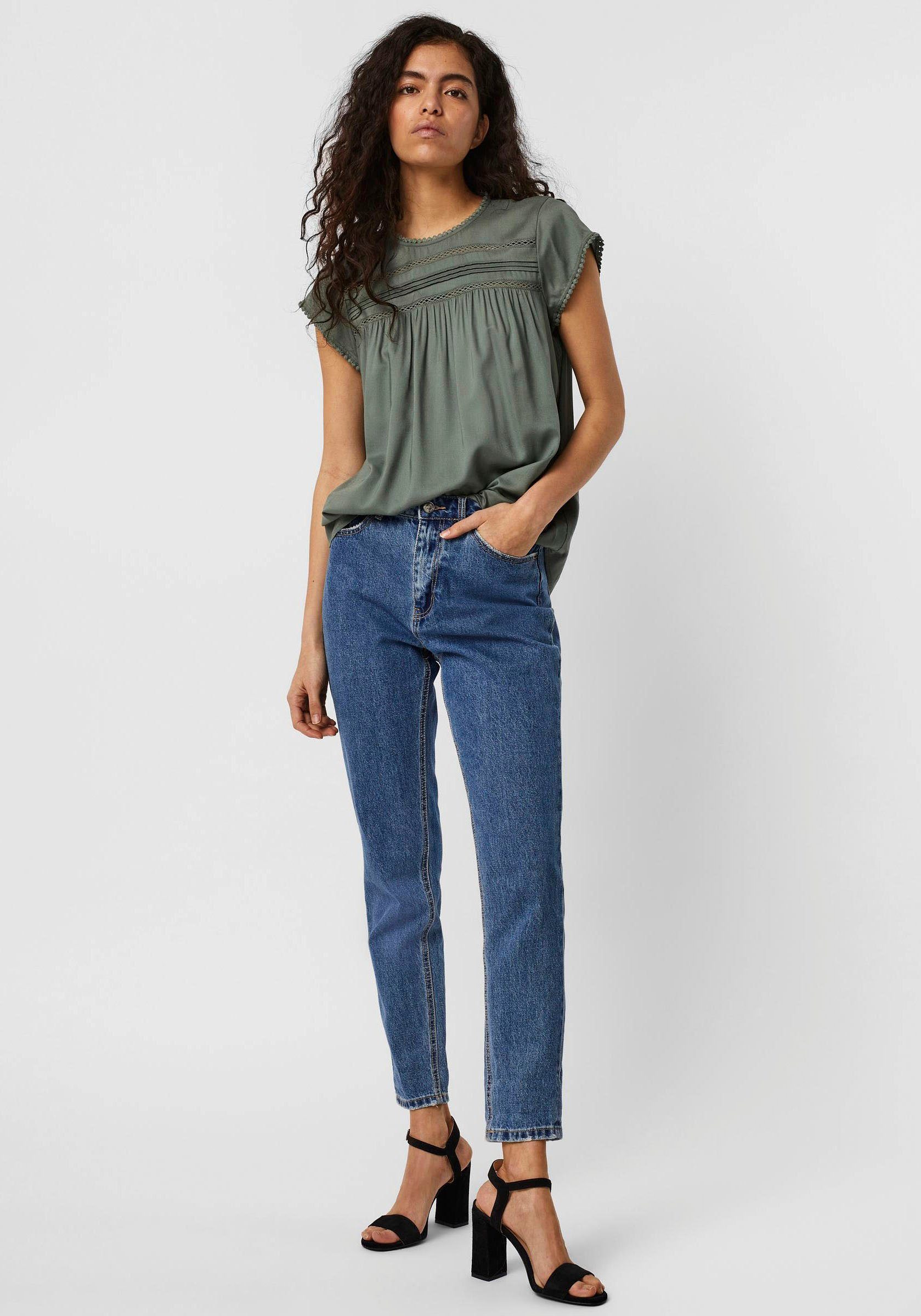 Vero Moda Kurzarmbluse VMDEBBIE PLEAT S/L günstig online kaufen