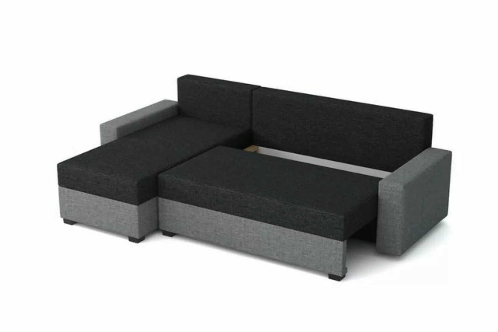 Fun Möbel Ecksofa Sofa HEDVIG LUX Ottomane Rechts oder Links, Rundumbezug, günstig online kaufen