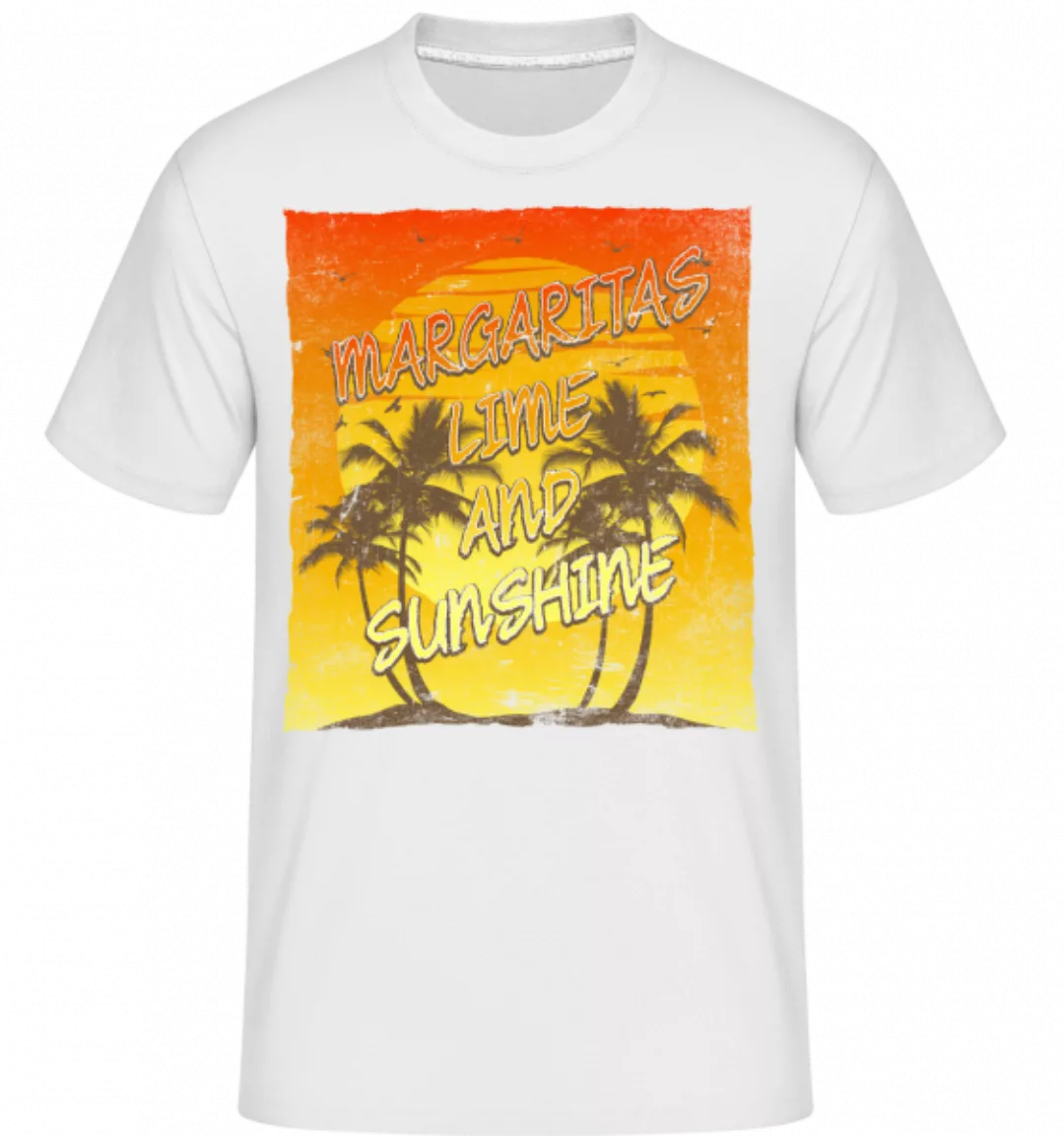 Margaritas And Sunshine · Shirtinator Männer T-Shirt günstig online kaufen