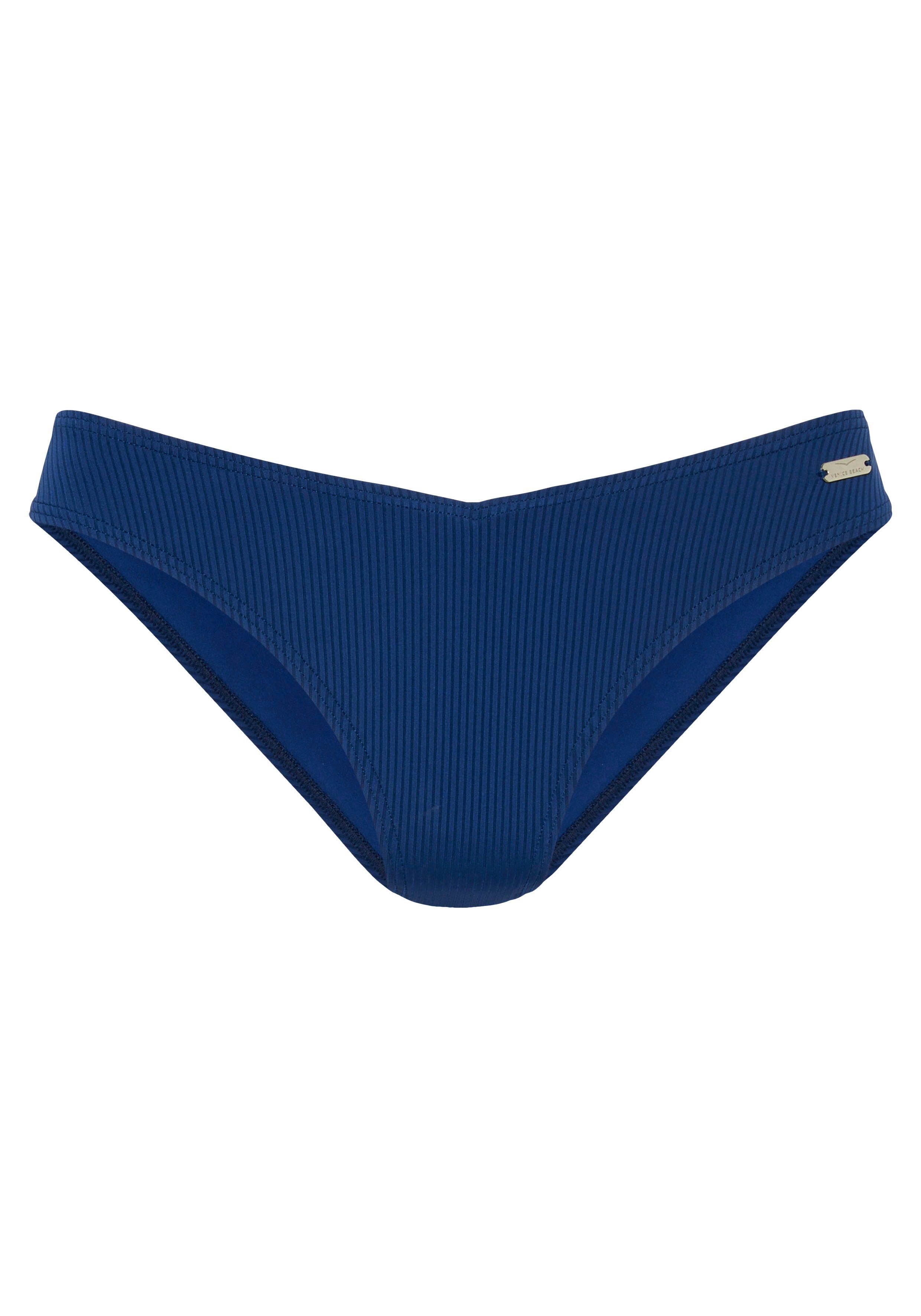 Venice Beach Bikini-Hose Lucky aus gerippter günstig online kaufen