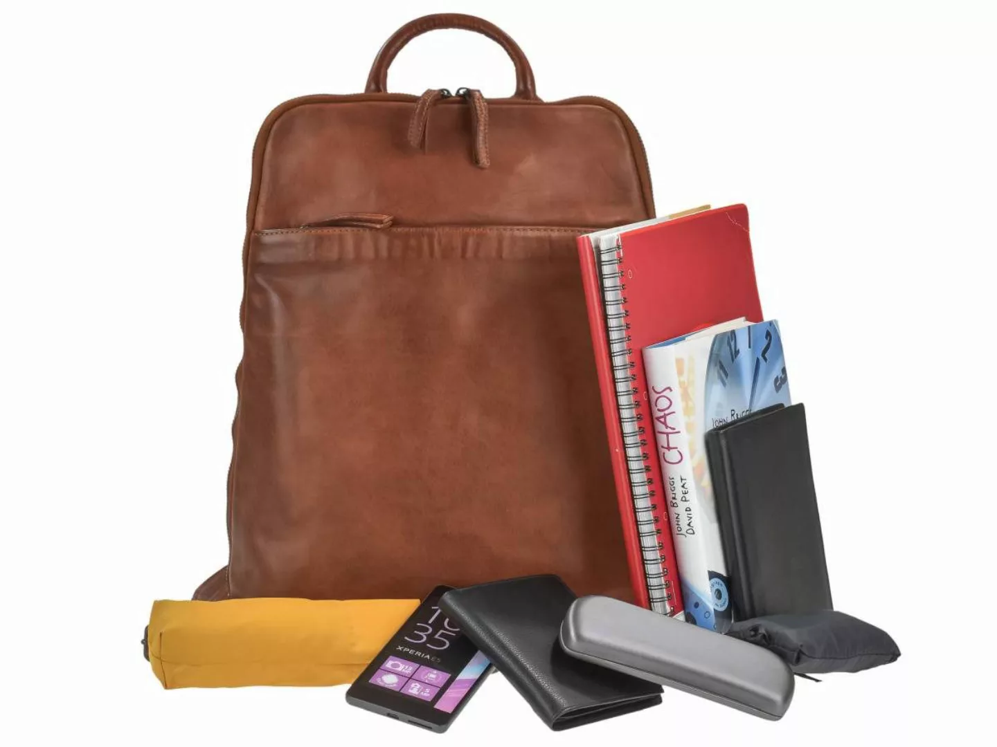 Bear Design Freizeitrucksack "Ivanka" Rucksack Leder günstig online kaufen