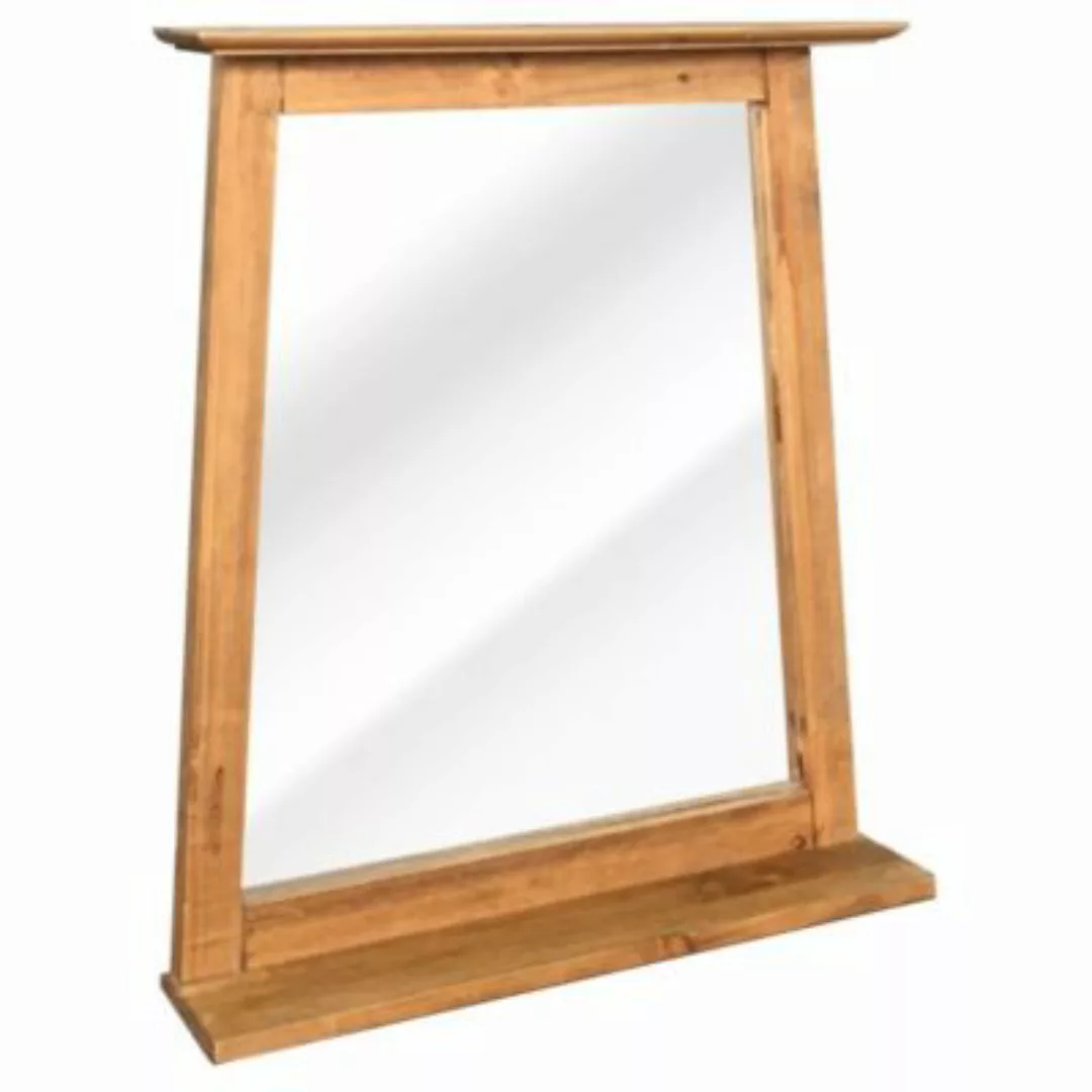 vidaXL Badezimmer-Spiegel Recyceltes Massivholz Kiefer 70×12×79 cm Spiegel günstig online kaufen