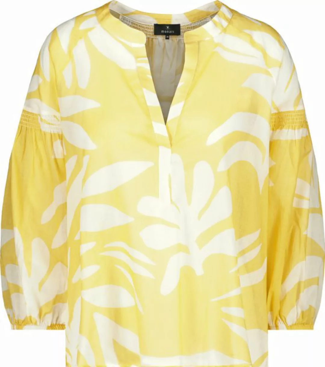 Monari Blusenshirt 408659 dry lemon gemustert günstig online kaufen