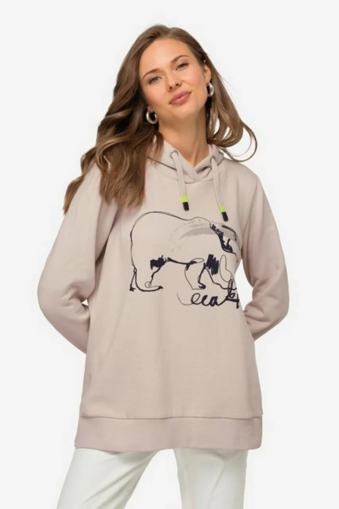 Laurasøn Sweatshirt Hoodie Sweater Eisbär Kapuze Langarm OEKO-TEX günstig online kaufen