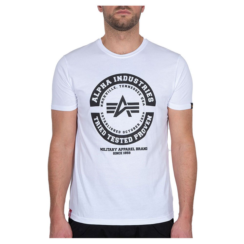 Alpha Industries Ttp Kurzärmeliges T-shirt 3XL White / Black günstig online kaufen