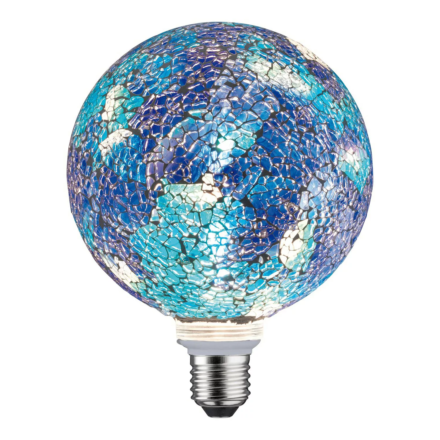 Paulmann E27 LED-Globe 5W Miracle Mosaic blau günstig online kaufen