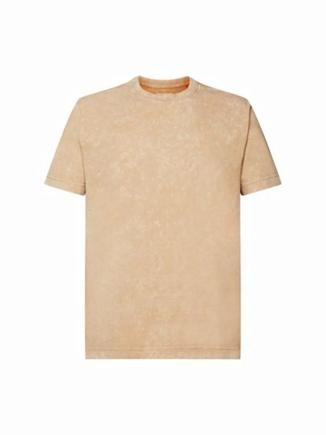 Esprit T-Shirt T-Shirt mit Stonewash-Effekt, 100 % Baumwolle (1-tlg) günstig online kaufen