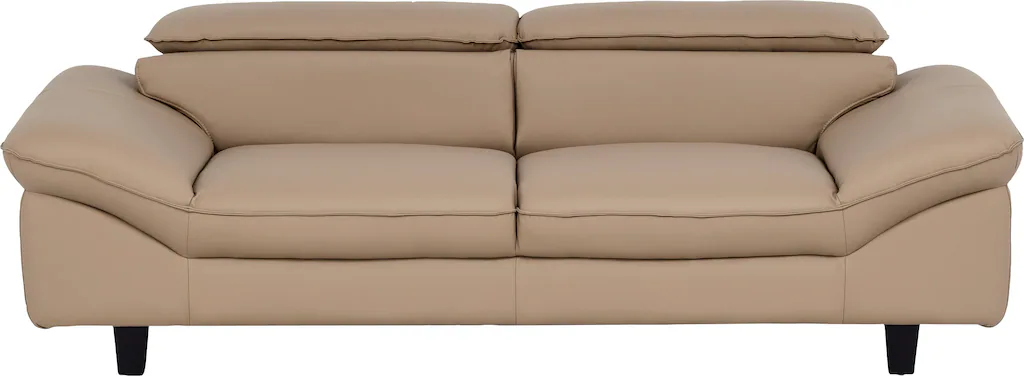 Home affaire 3-Sitzer "Pilot", Big-Sofa mit Kopfteilverstellung günstig online kaufen