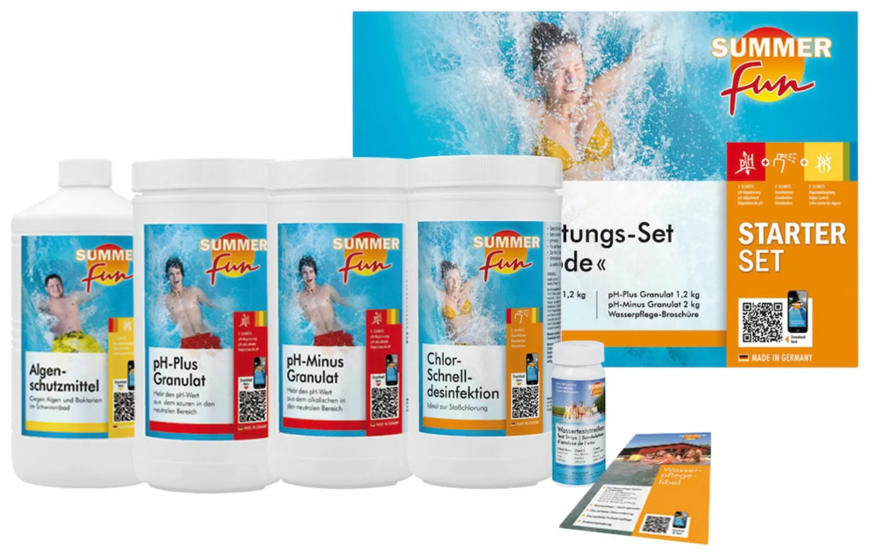 SUMMER FUN Poolpflege "Starterset Chlor Maxipack", (Set), 6-tlg. günstig online kaufen