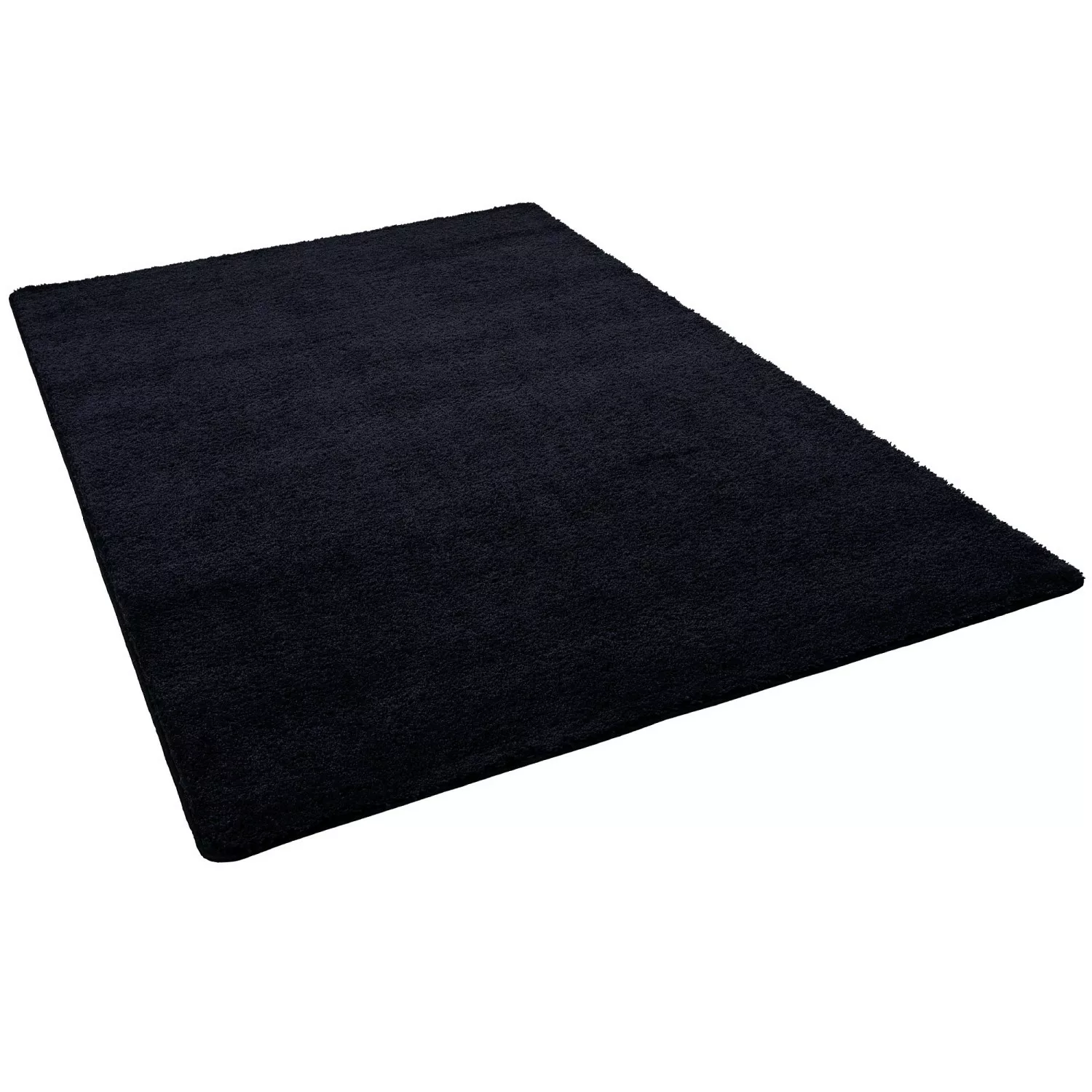 Snapstyle Hochflor Shaggy Teppich Palace Schwarz 100x200cm günstig online kaufen