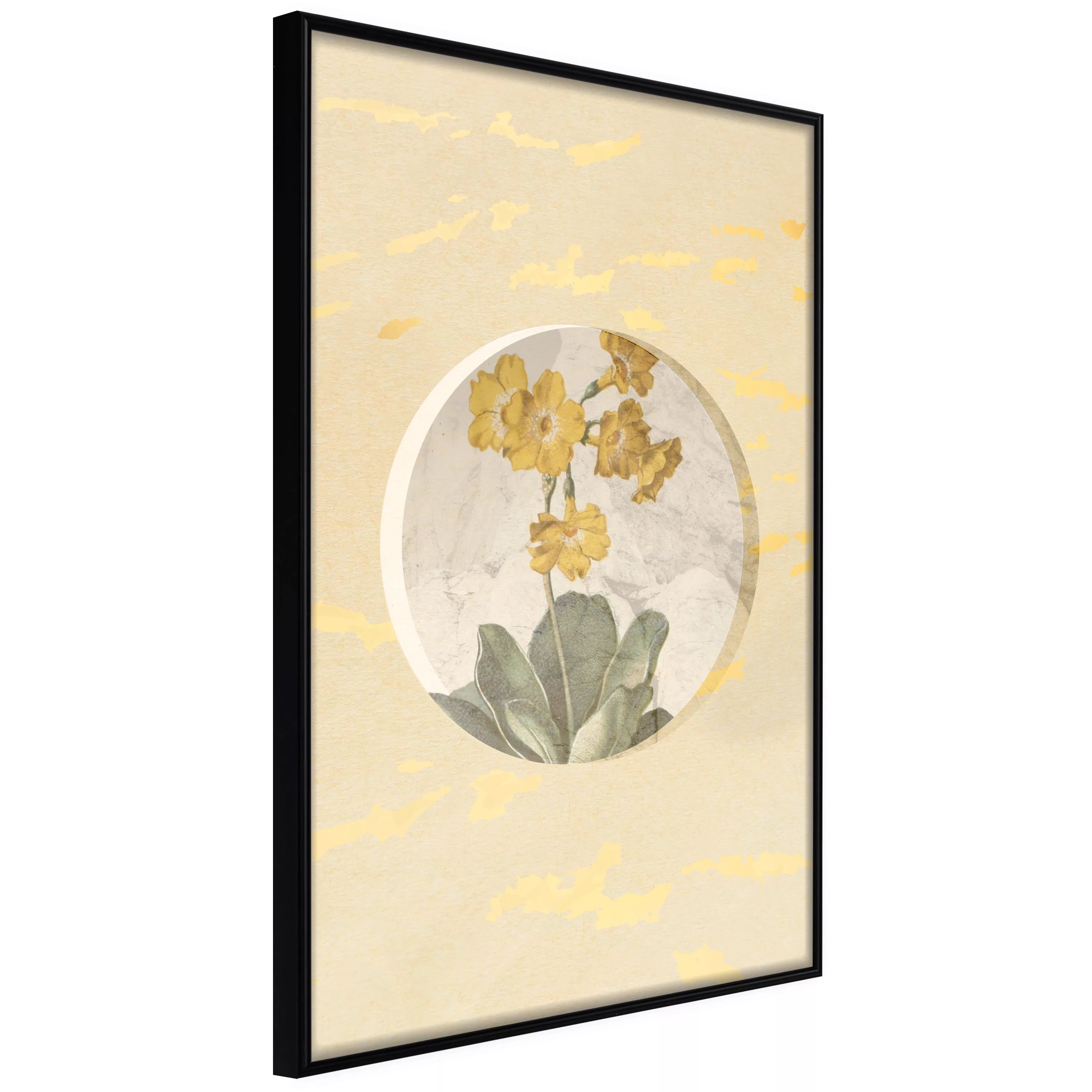 Poster - Flowers And Marble günstig online kaufen