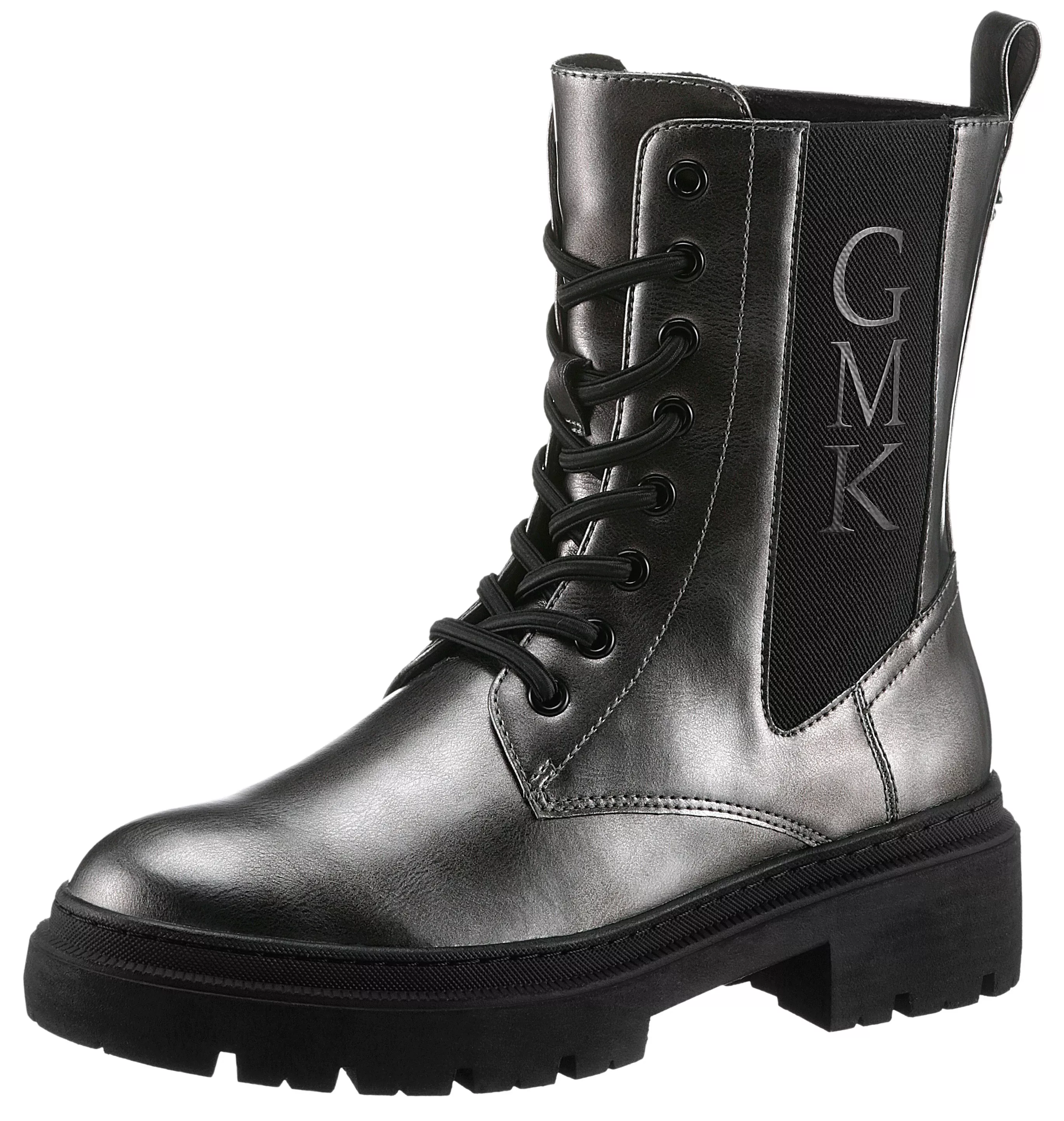 MARCO TOZZI by GMK Schnürboots "RILLO", Blockabsatz, Schnürstiefelette, Chu günstig online kaufen