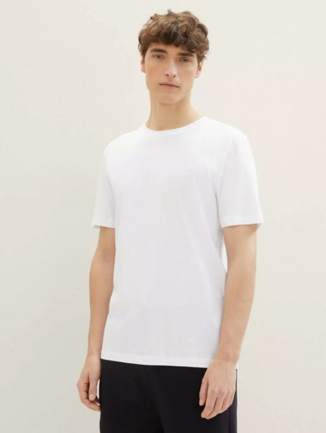 TOM TAILOR Denim T-Shirt T-Shirts im Dreierpack (im Dreierpack) günstig online kaufen