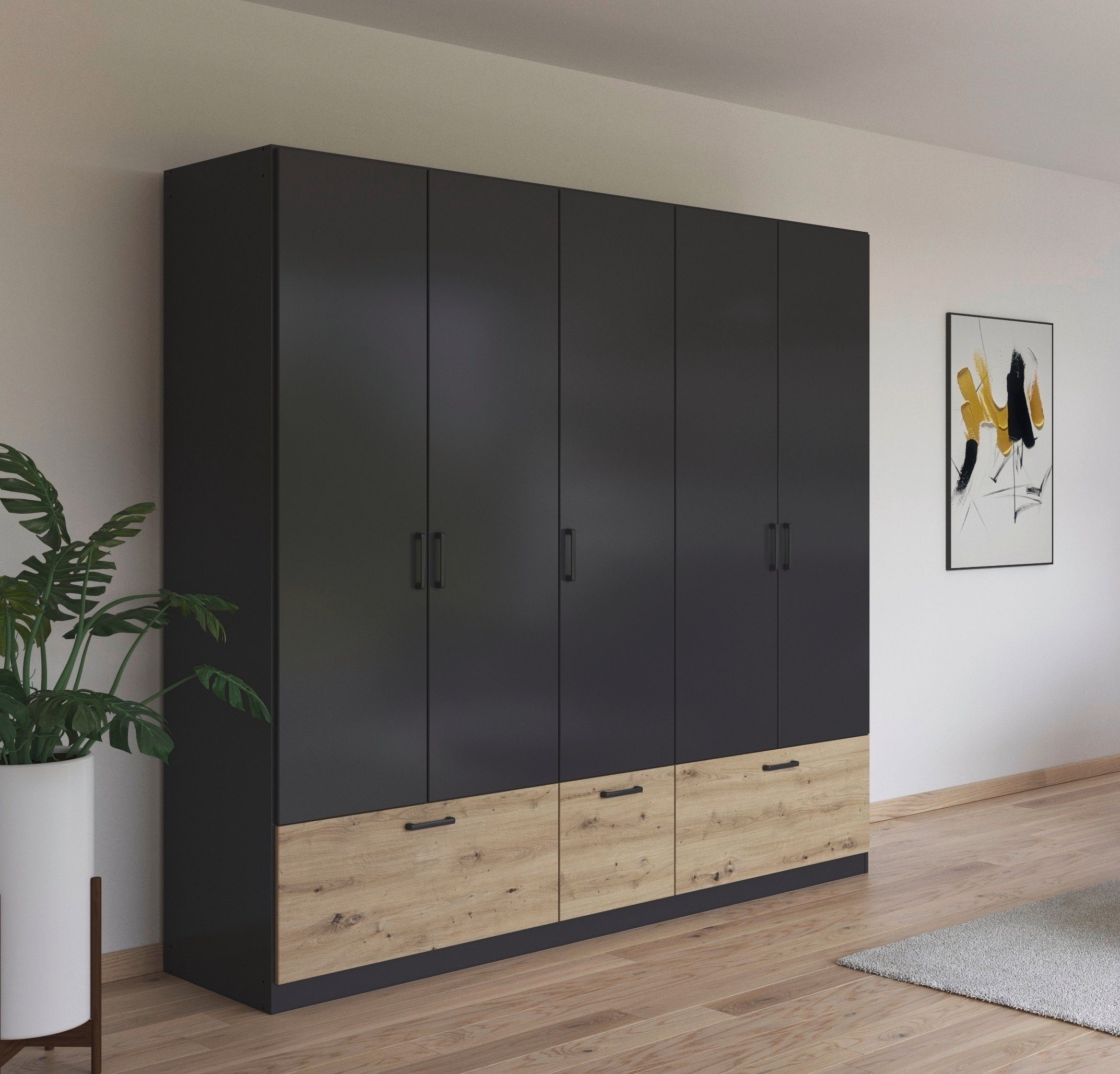 rauch Drehtürenschrank "Kleiderschrank Schrank Garderobe Wäscheschrank BARI günstig online kaufen