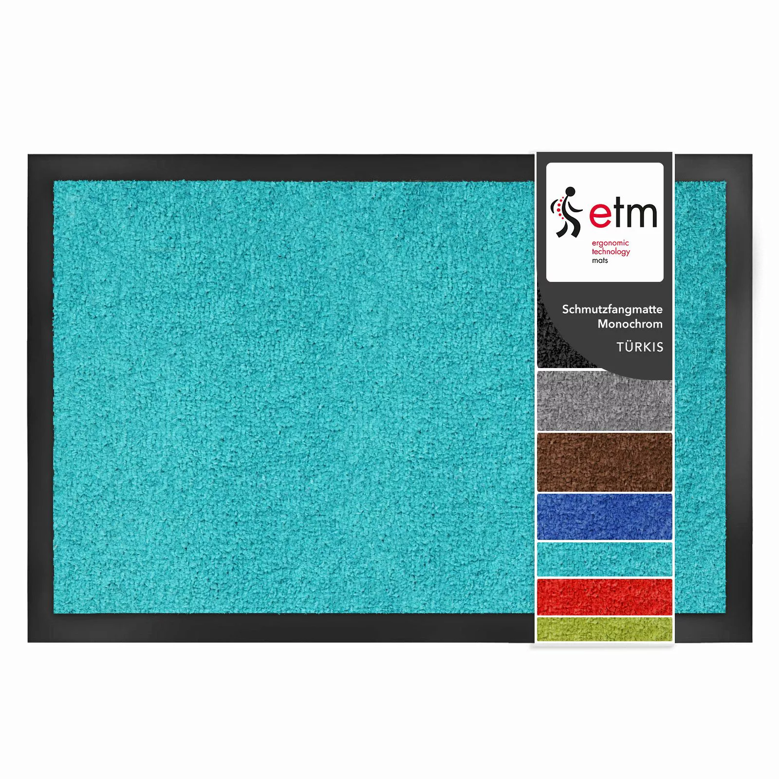 Floordirekt Fußmatte Schmutzfangmatte Monochrom Fixgrößen, Viele günstig online kaufen