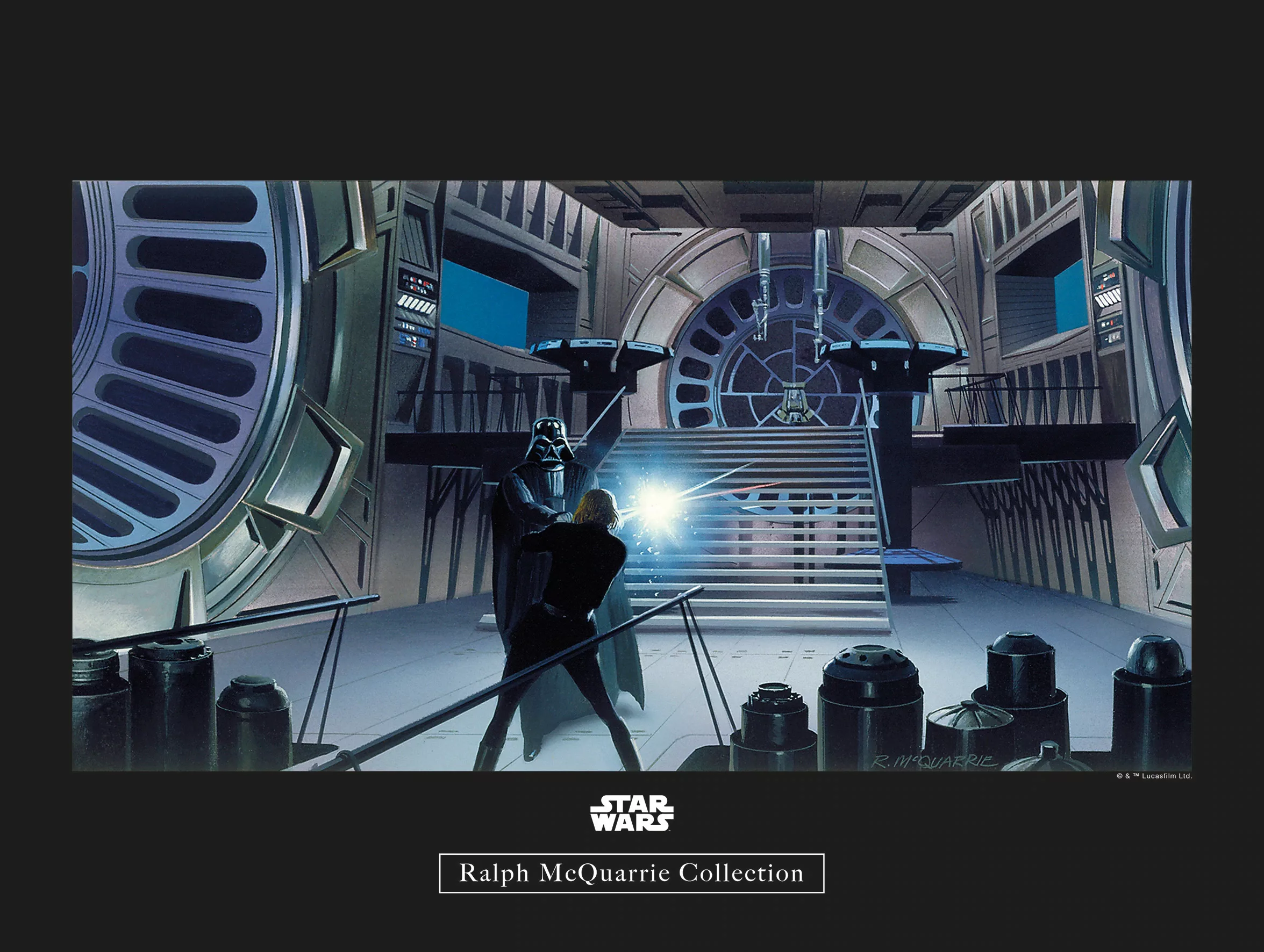 Komar Wandbild Star Wars Throne 40 x 30 cm günstig online kaufen