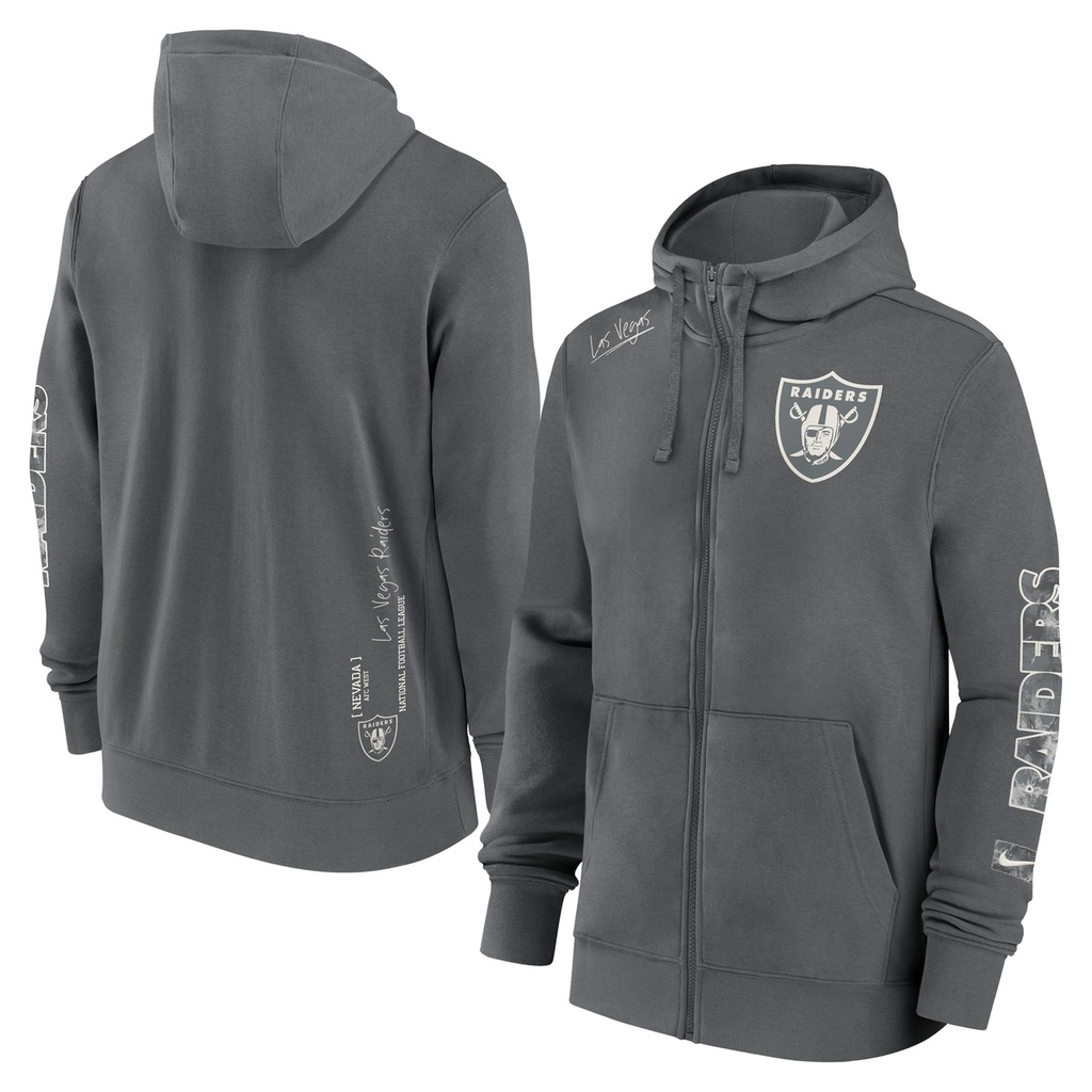 Nike Kapuzenpullover "Nike Hoodie Las Vegas Raiders Nike Full-Zip Fleece" günstig online kaufen