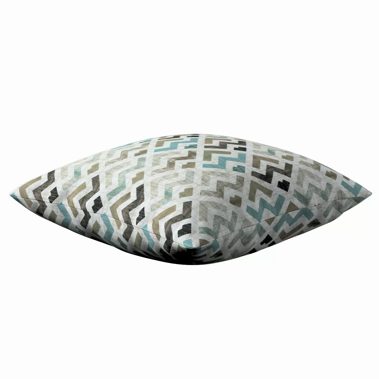 Kissenhülle Mia, blau-beige, 43 x 43 cm, Modern (141-93) günstig online kaufen