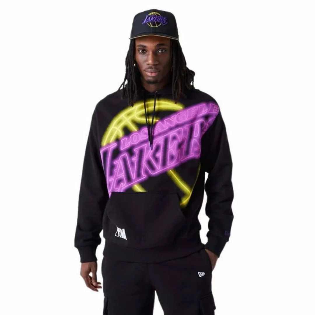 New Era Hoodie Hoodie New Era NBA Los Angeles Lakers Neon (1-tlg) Känguruta günstig online kaufen