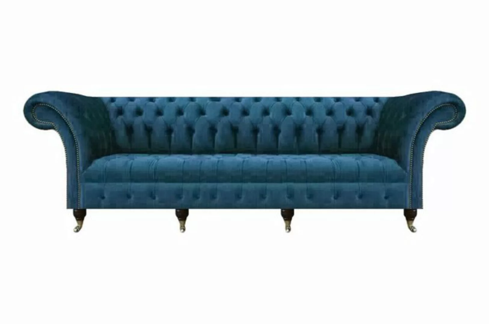 Xlmoebel Sofa Neue Chesterfield-Sitzgruppe mit vier Sitzen - Polster-Couch- günstig online kaufen