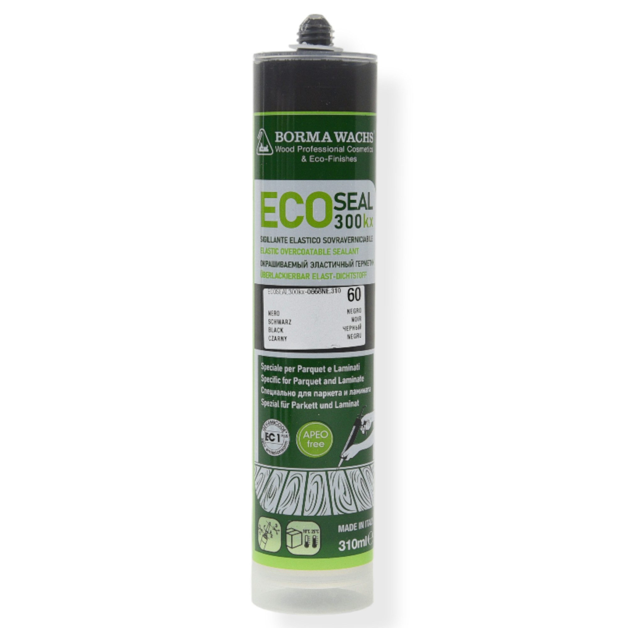 BORMA Spachtelmasse elastisch ECOSEAL 300 Schwarz günstig online kaufen