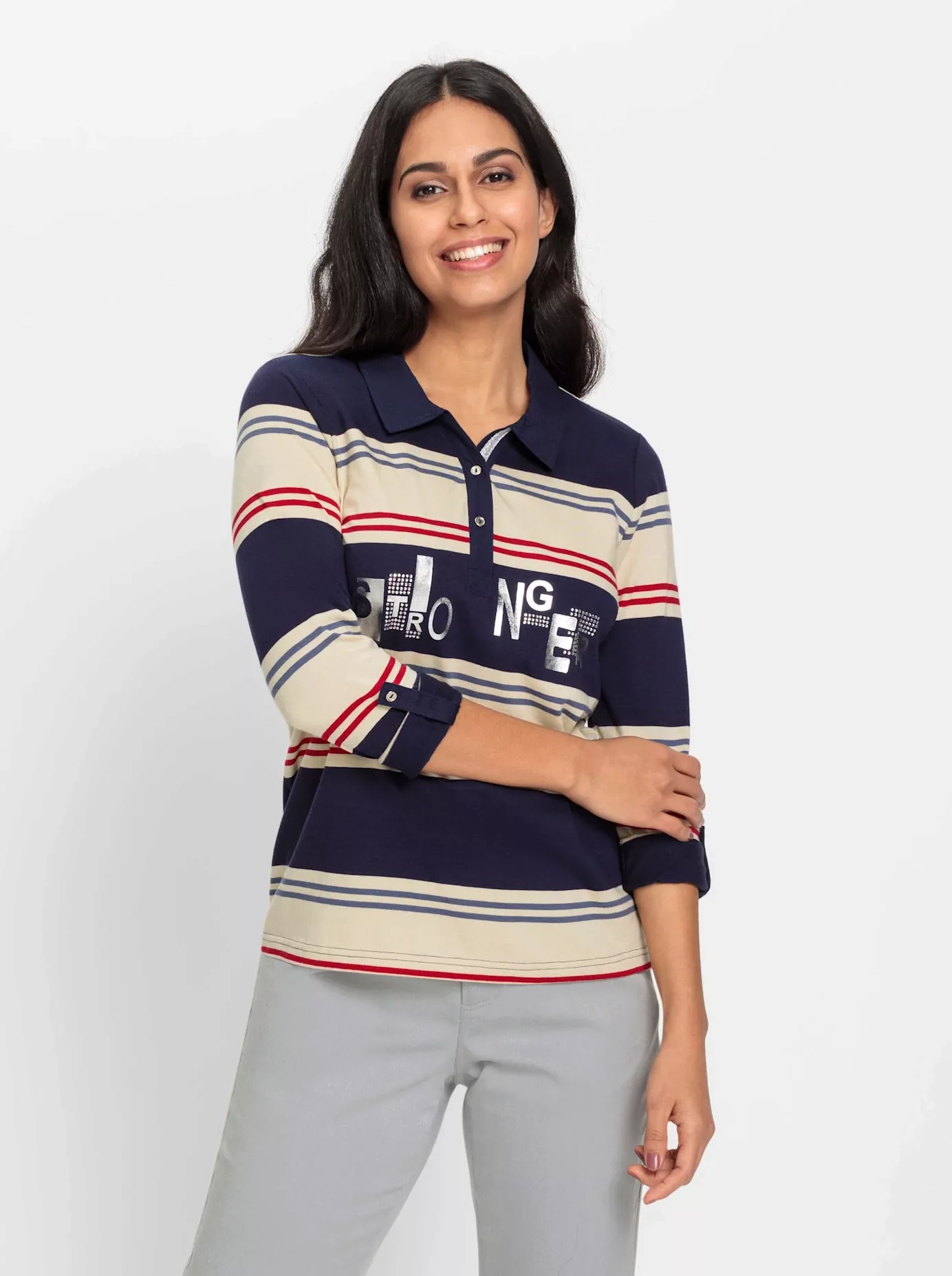 Inspirationen Poloshirt "Poloshirt", (1 tlg.) günstig online kaufen