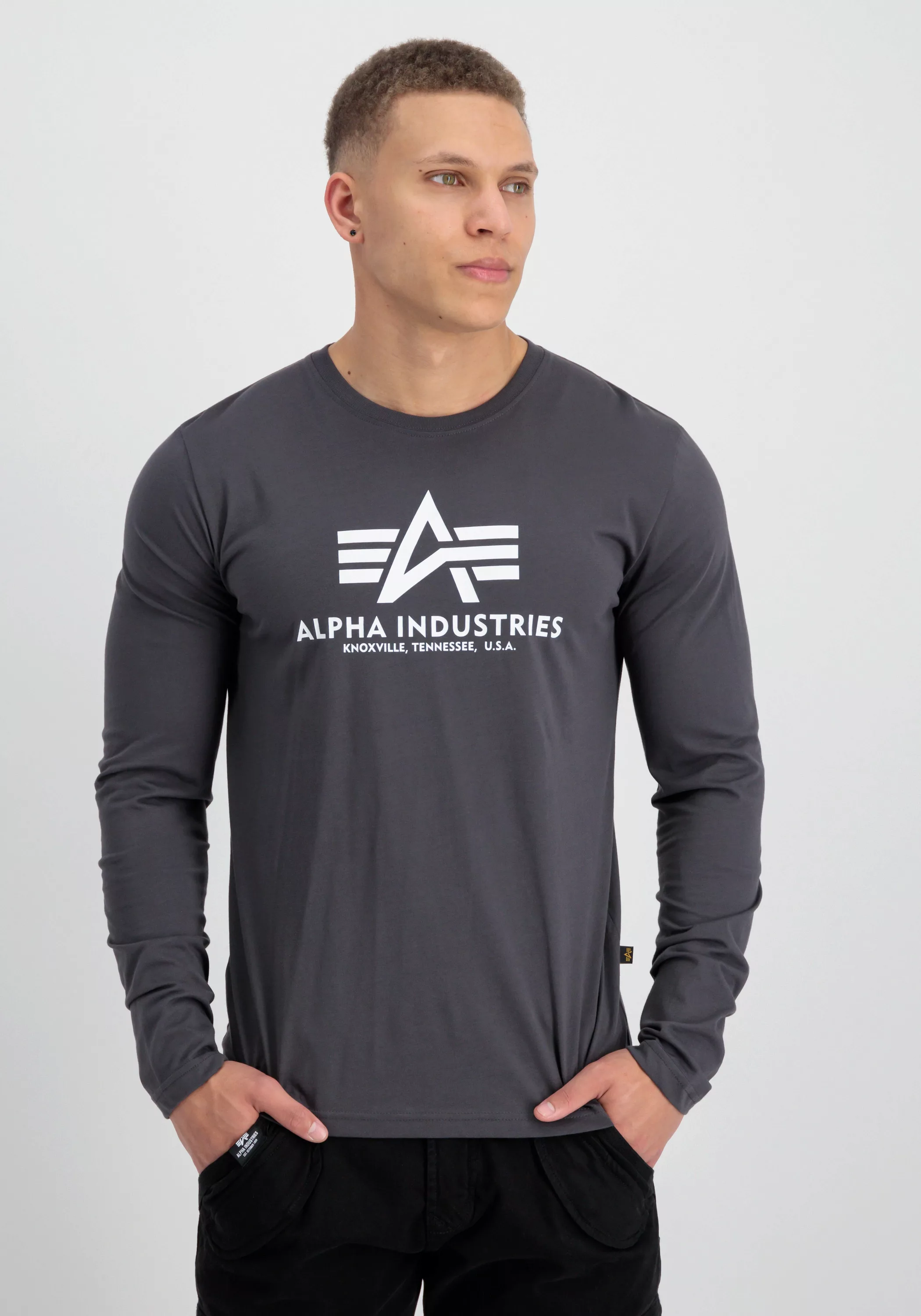 Alpha Industries Longsleeve "Alpha Industries Men - Longsleeves Basic T - L günstig online kaufen