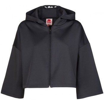 Kappa  Sweatshirt Kurzes Sweatshirt 222 Band 10 Kamelie Schwarz  KA günstig online kaufen