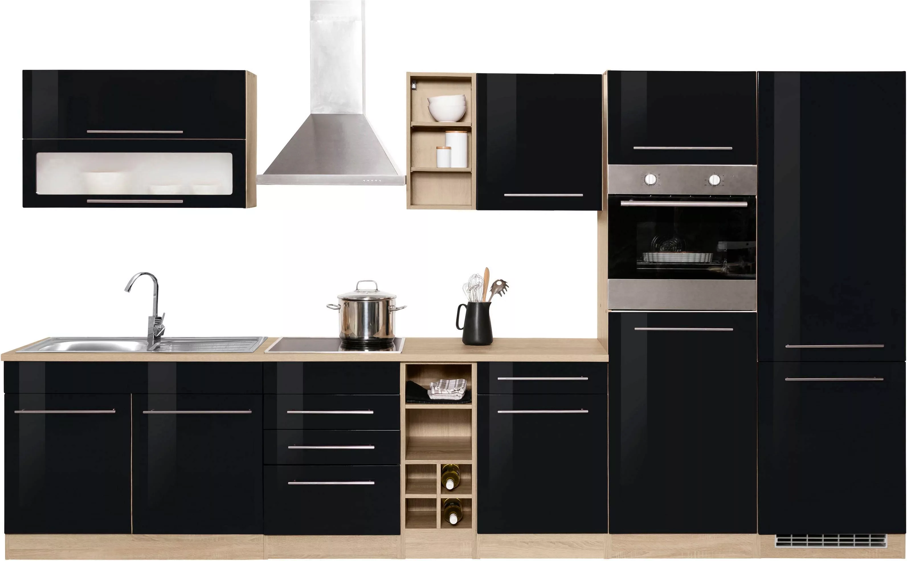 KOCHSTATION Küchenzeile "KS-Eton", ohne E-Geräte, Breite 360 cm günstig online kaufen