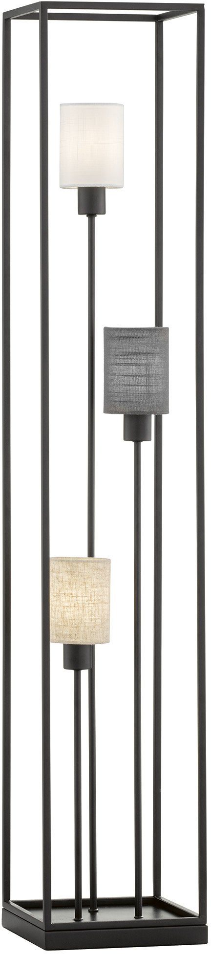FISCHER & HONSEL Stehlampe Isko, Ein-/Ausschalter, günstig online kaufen