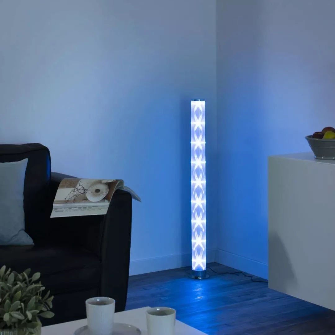 LED-Stehleuchte Bingo mit Fernbedienung, RGBW günstig online kaufen