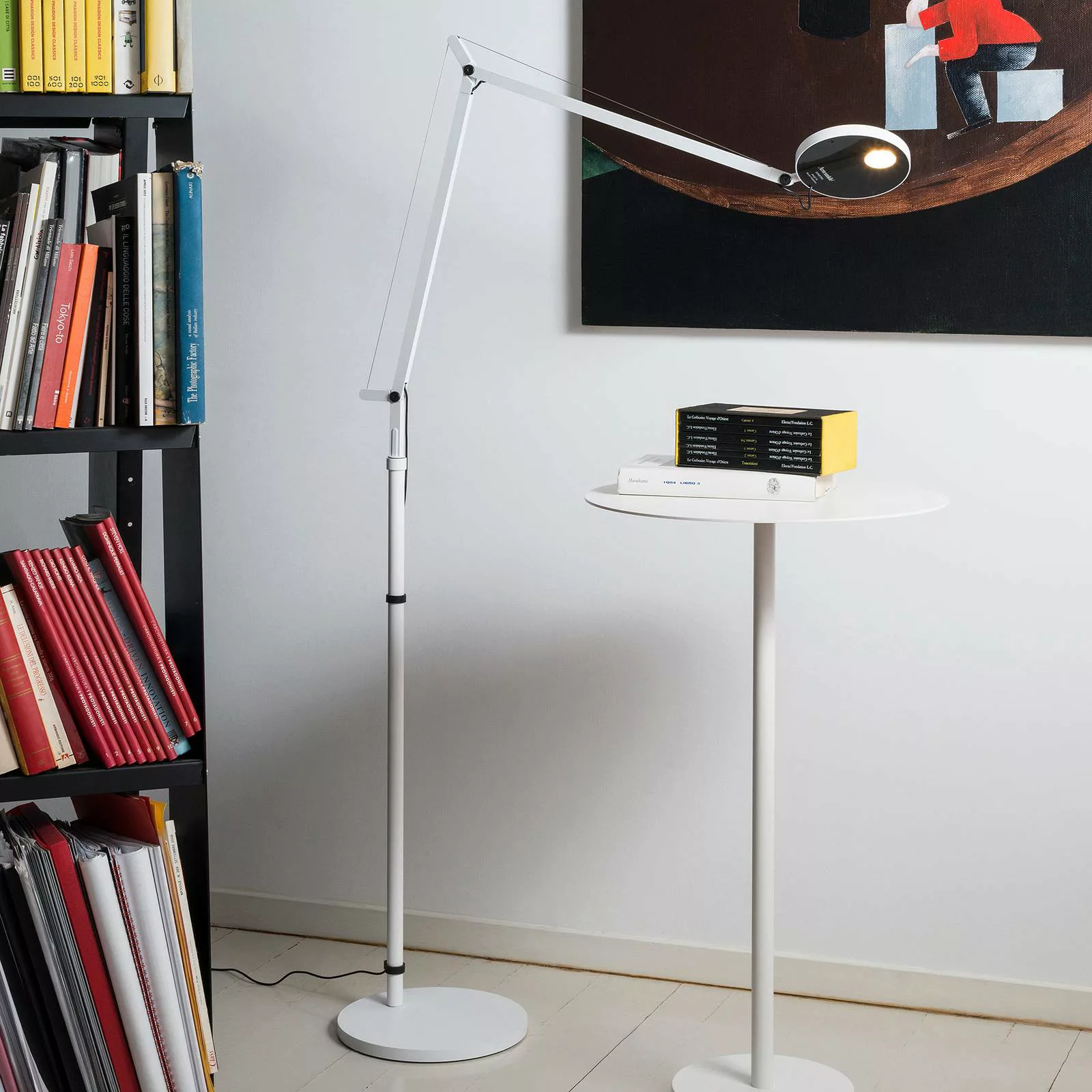 Artemide Demetra Reading LED-Stehlampe 927 weiß günstig online kaufen