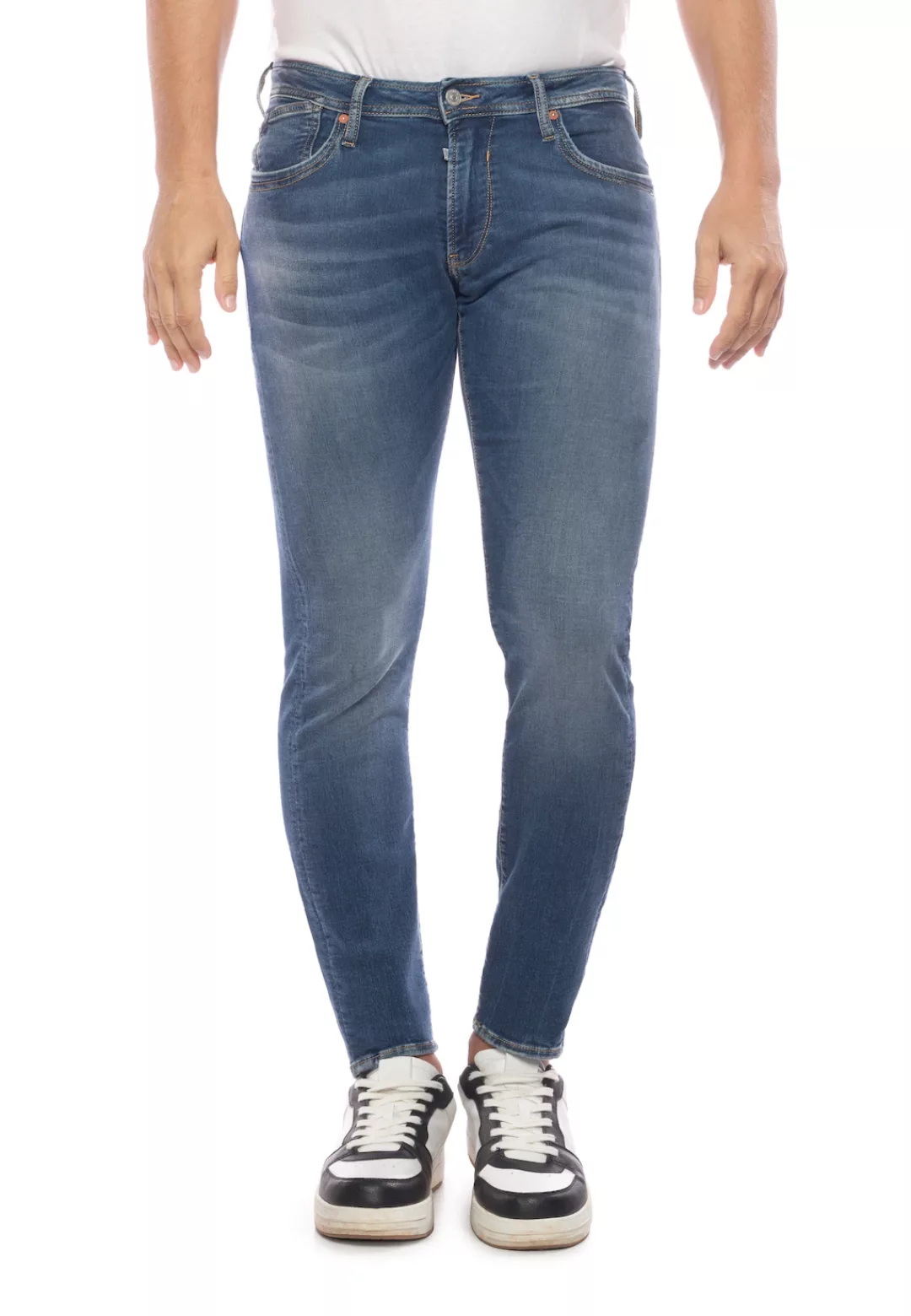 Le Temps Des Cerises Slim-fit-Jeans, mit dezenter Waschung günstig online kaufen