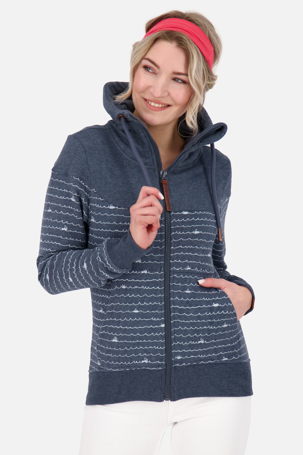 Alife & Kickin Sweatjacke "Damen ValenaAK B" günstig online kaufen