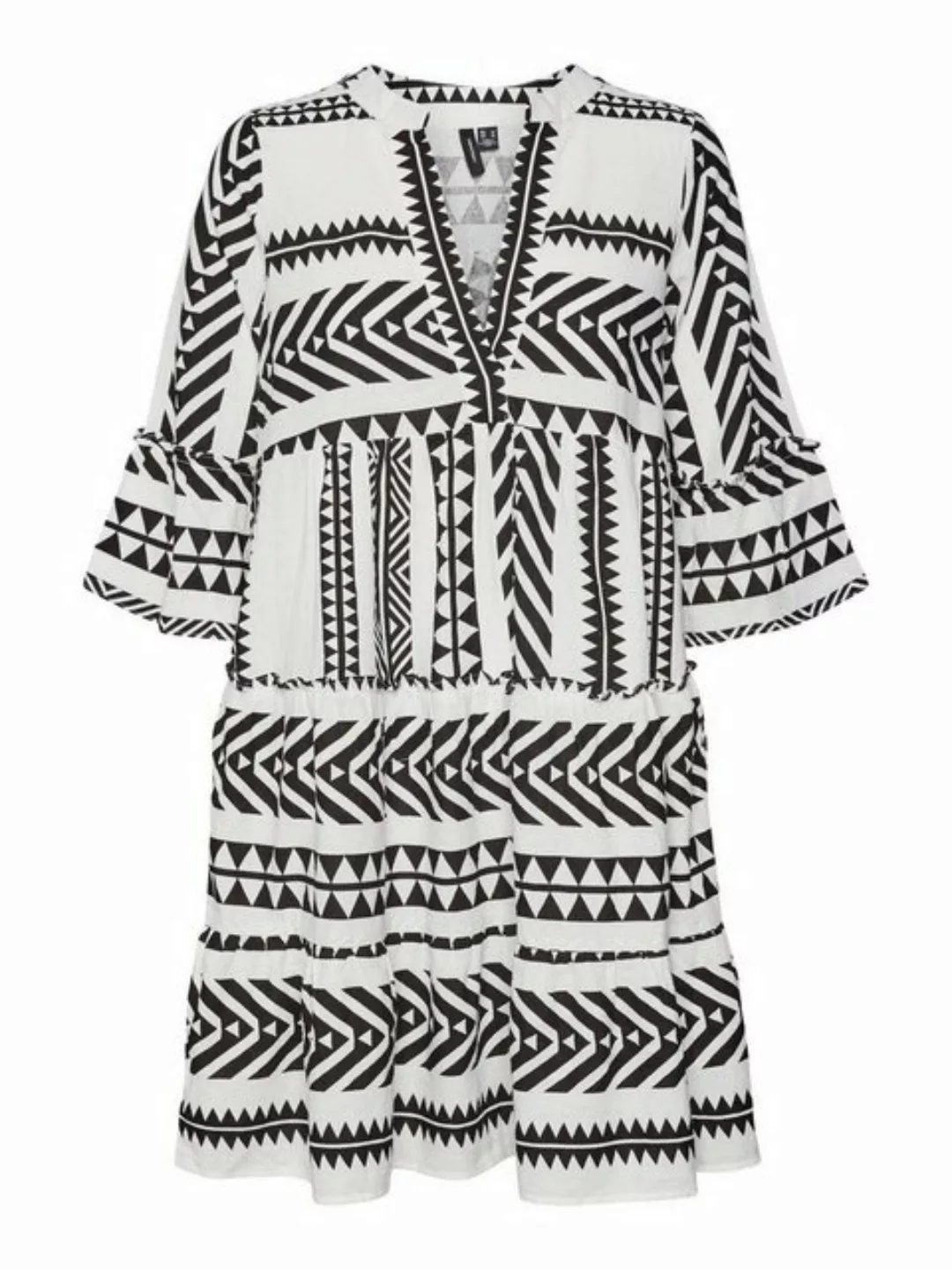 Vero Moda Damen Tunikakleid VMDICTHE 3/4 TUNIC - Relaxed Fit günstig online kaufen