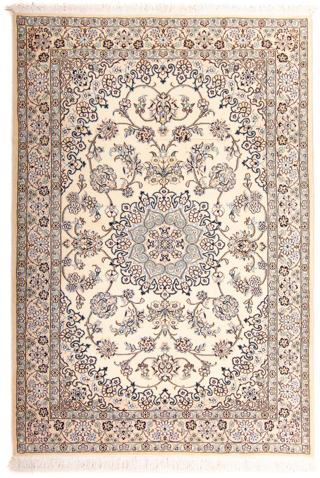 morgenland Orientteppich »Perser - Nain - Royal - 212 x 137 cm - beige«, re günstig online kaufen