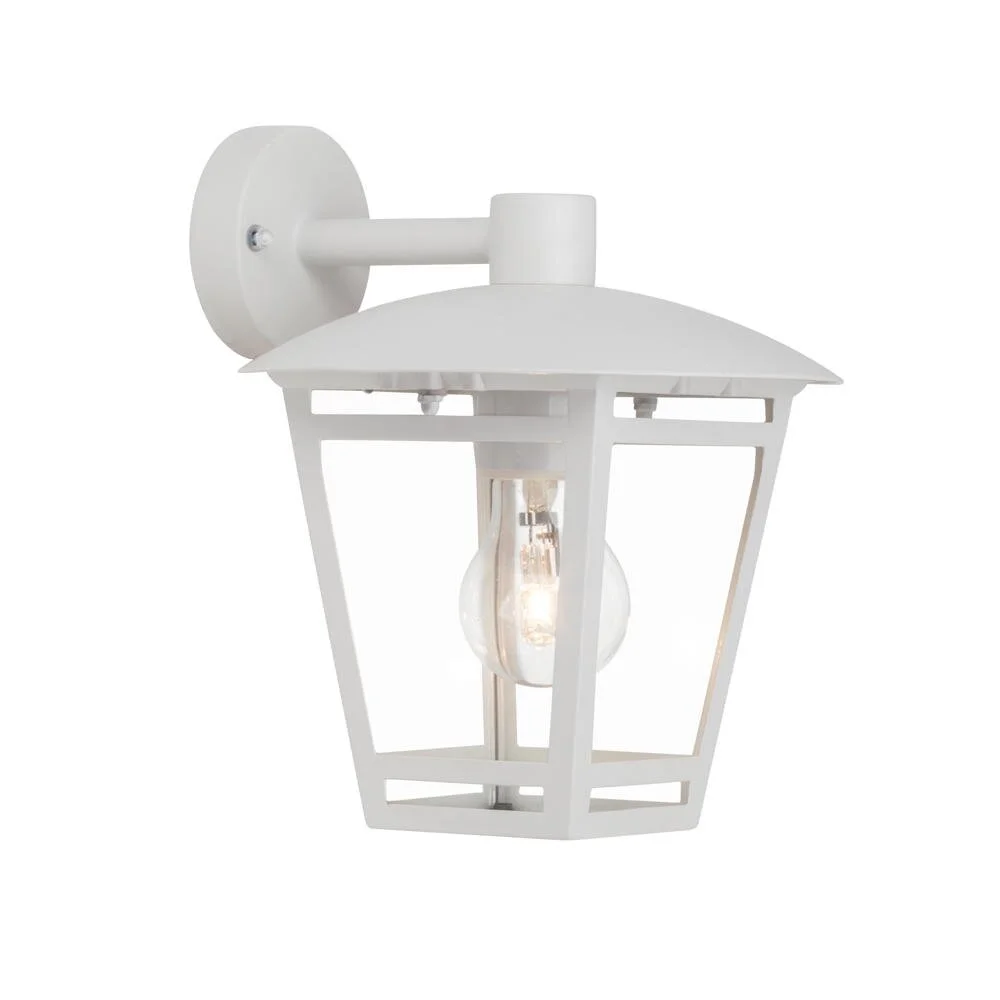 Brilliant Außen-Wandlampe Riley Weiß 23,5 cm x 23 cm günstig online kaufen