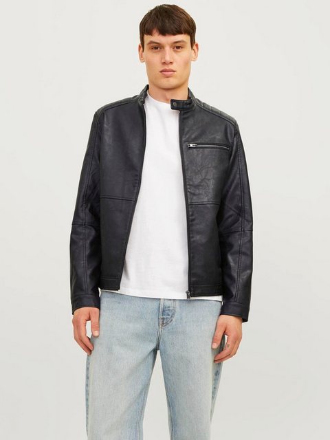 Jack & Jones Lederimitatjacke JJEDYLAN PU BIKER JACKET NOOS günstig online kaufen