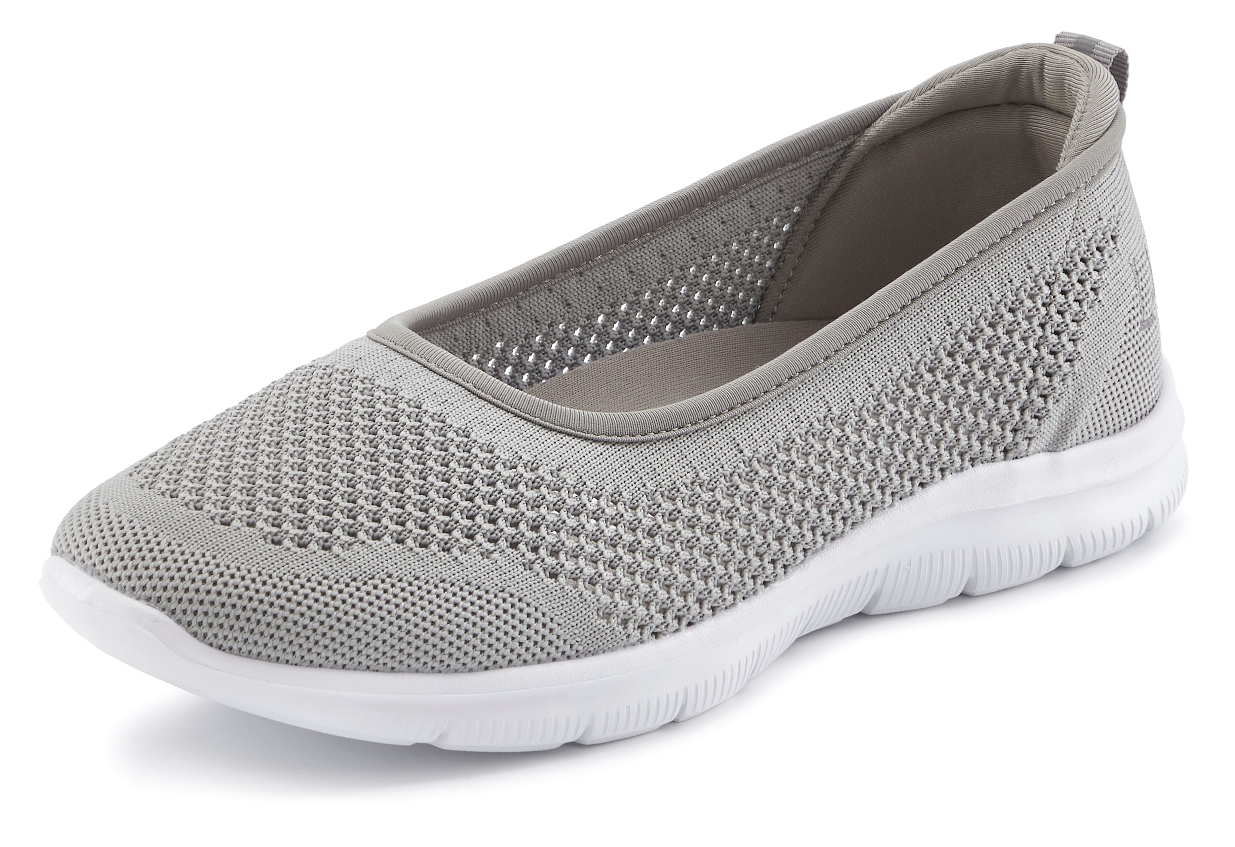LASCANA Sneaker Ballerinas, ultraleichter Slipper, Freizeitschuh zum Reinsc günstig online kaufen