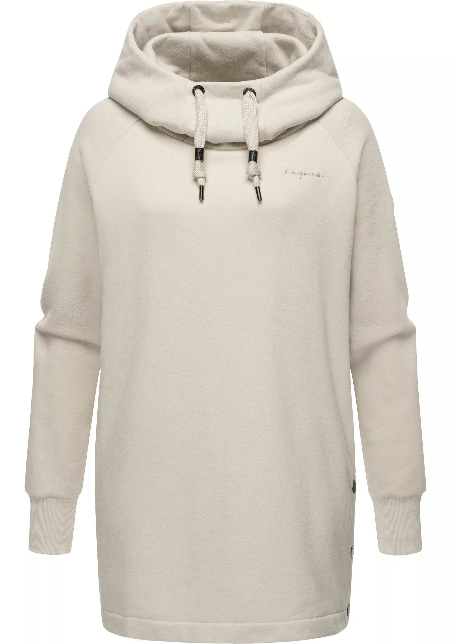 Ragwear Kapuzenpullover "Rowenna", Langer Damen Hoodie mit hohem Schalkrage günstig online kaufen