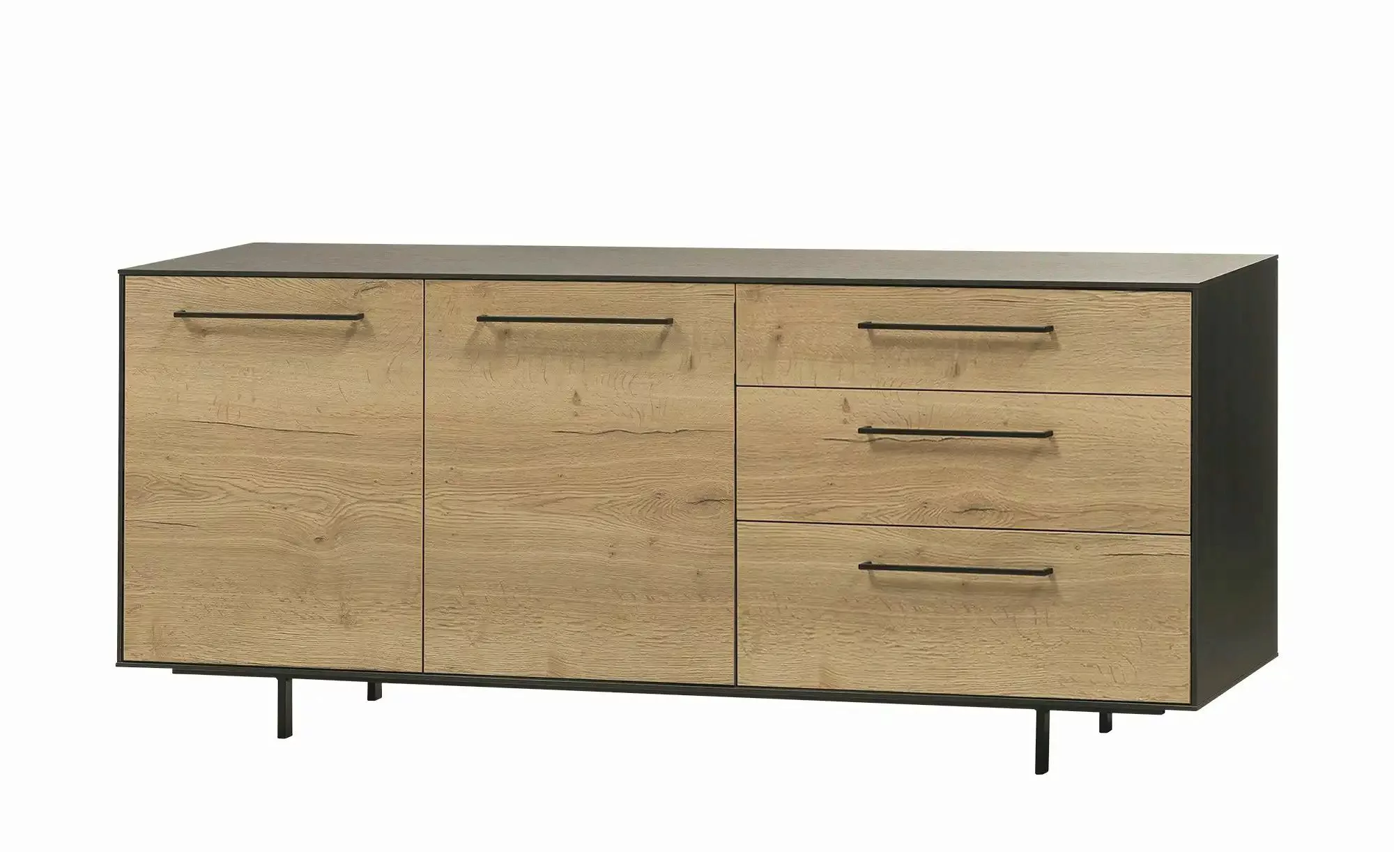 uno Sideboard  Lecce ¦ holzfarben ¦ Maße (cm): B: 190 H: 78 T: 45.0 Kommode günstig online kaufen