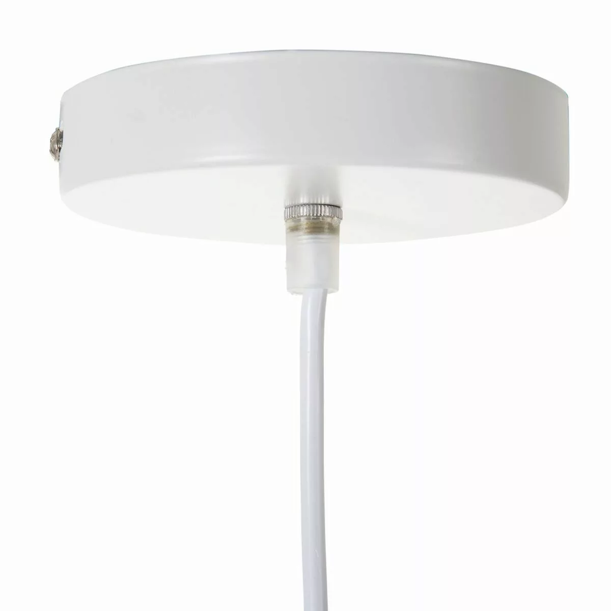 Deckenlampe 38 X 38 X 22 Cm Aluminium Weiß günstig online kaufen