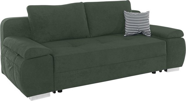 INOSIGN Schlafsofa "Pumo", mit Boxspring-Aufbau, Bettfunktion und Bettkaste günstig online kaufen